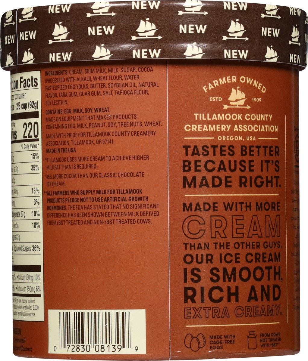 slide 12 of 13, Tillamook Brownie Batter Ice Cream 1.5 qt, 1.5 qt
