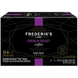 FREDERIKS BY MEIJER Frederik’s by Meijer French Roast Coffee Pods - 12 ct