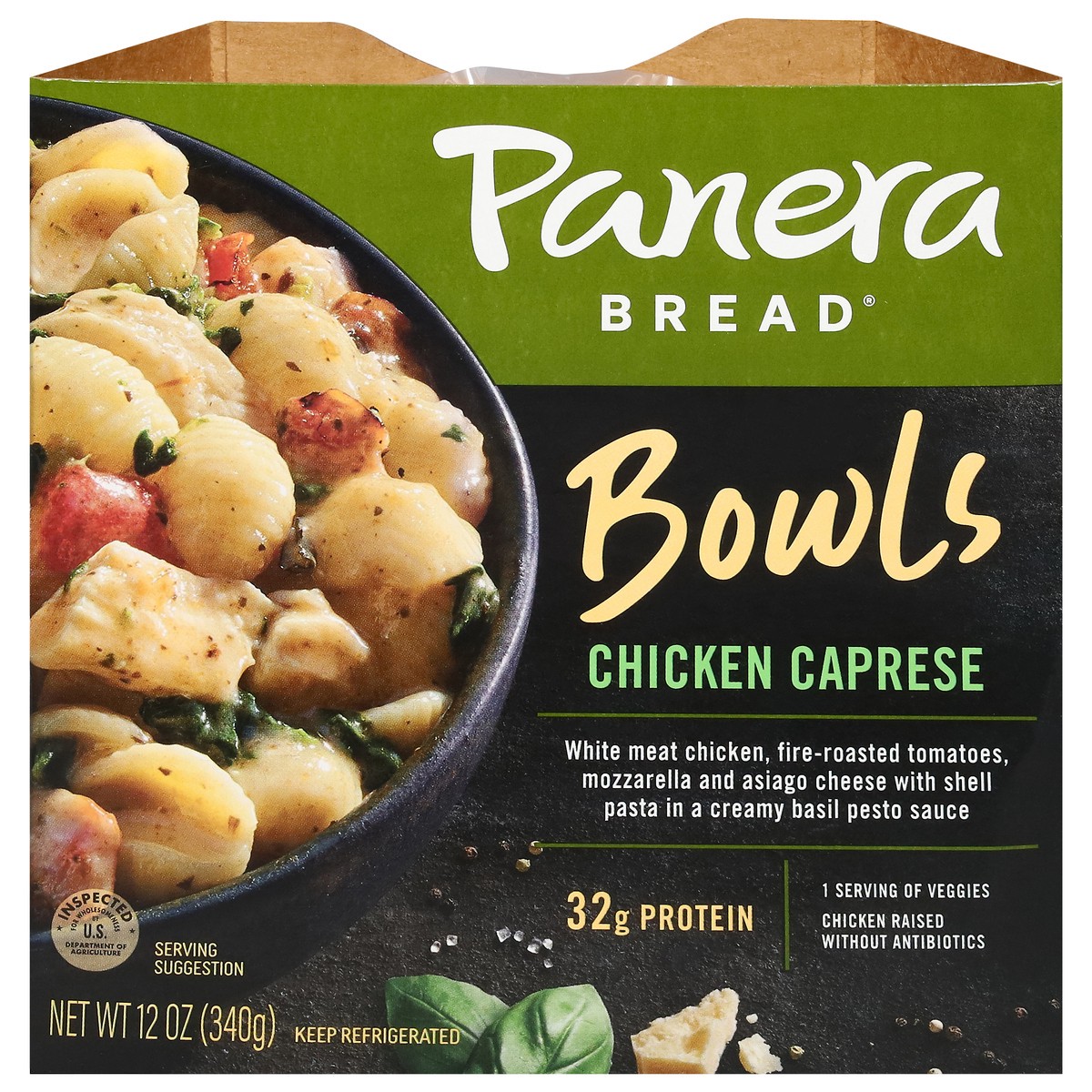 slide 1 of 14, Panera Bread Chicken Caprese Bowls 12 oz, 1 ct