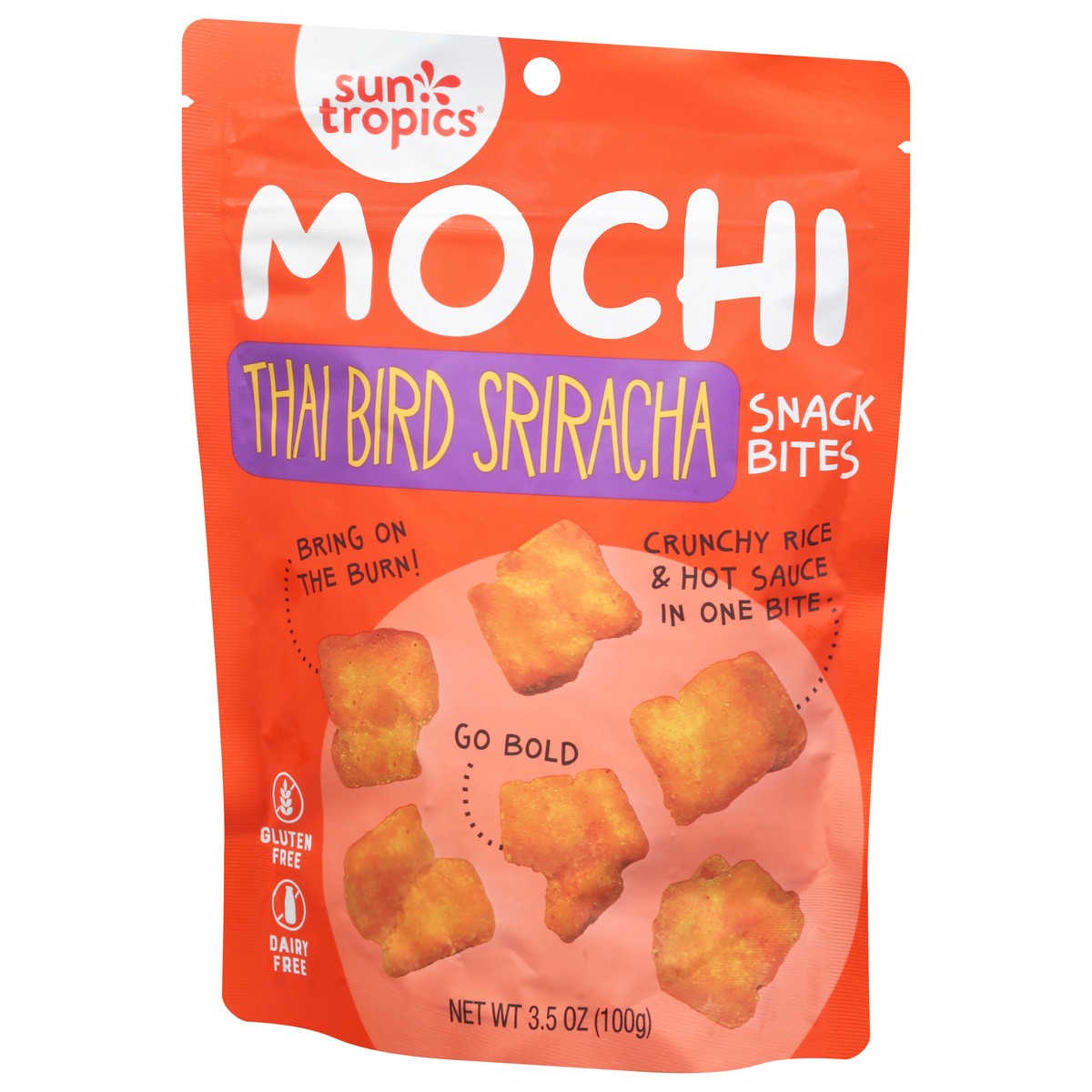 slide 3 of 9, Sun Tropics Thai Bird Sriracha Mochi Snack Bites 3.5 oz, 3.5 oz