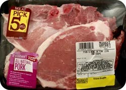 Giant Eagle Pork Sirloin Chop, Boneless, Pick 5