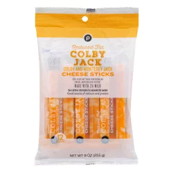 Publix Reduced Fat Colby Jack Cheese Sticks - 9 oz