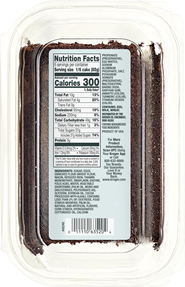 slide 2 of 2, Bakery Fresh Chocolate Cake Roll Iced, 18 oz