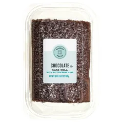 Bakery Fresh Chocolate Cake Roll Iced