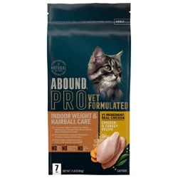 Abound Pro+ Indoor Weight & Hairball Care (Chicken & Turkey) Dry Cat Food
