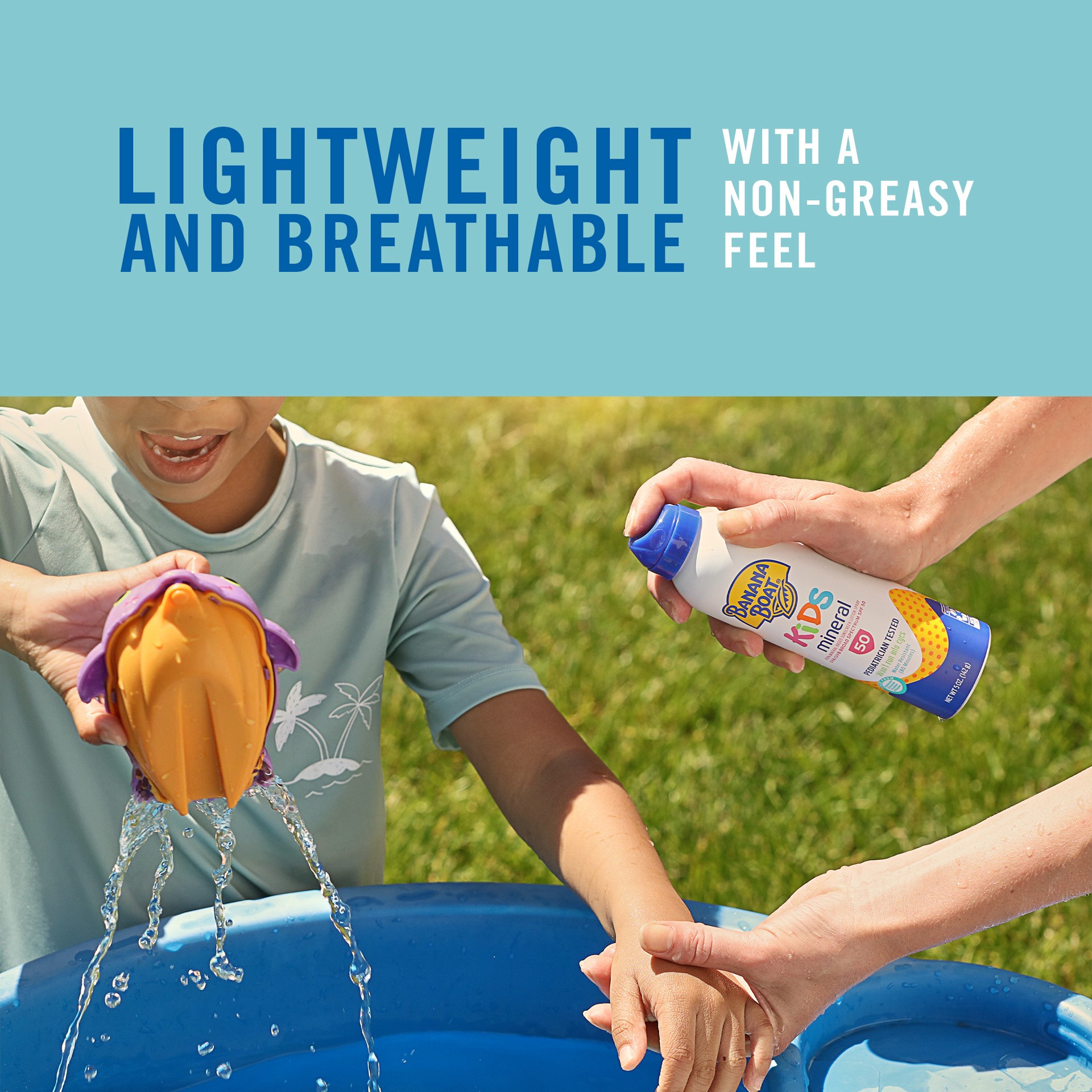 slide 2 of 8, Banana Boat 100% Mineral Kids C-Spray SPF 50, 5oz, 5 oz