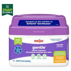 Meijer Gentle Baby Formula Milk-Based Powder with Iron