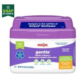 Meijer Gentle Baby Formula Milk-Based Powder with Iron