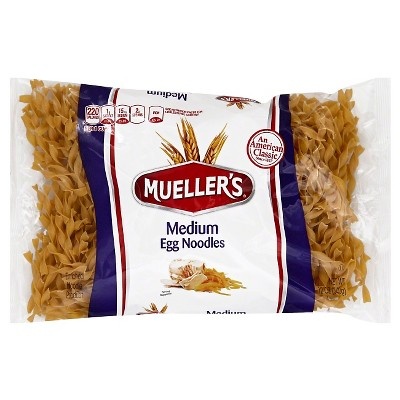 slide 1 of 5, Mueller's Medium Egg Noodles, 16 oz