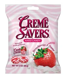 Cremesavers Strawberry Creme Candy Bag