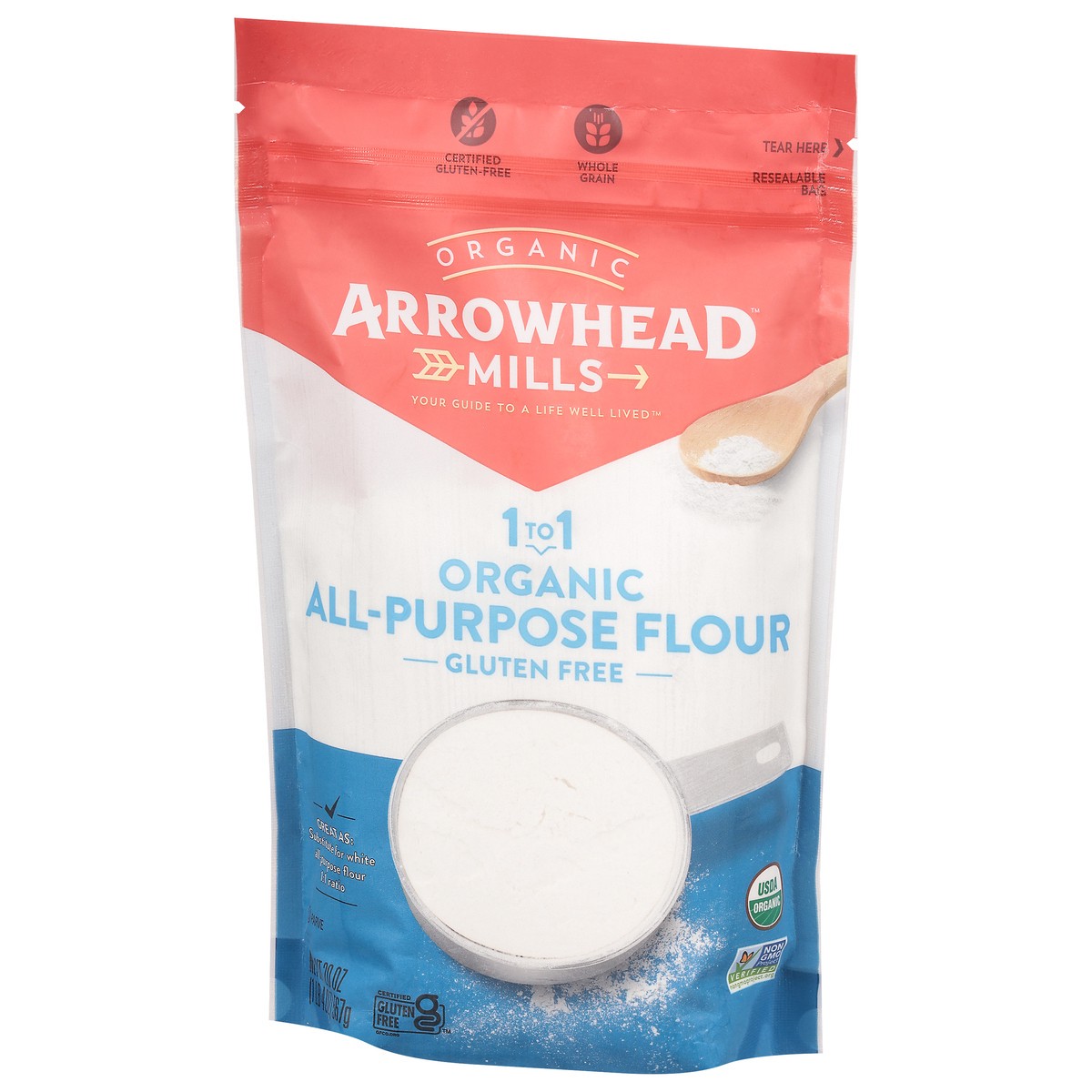 slide 7 of 11, Arrowhead Mills Organic Gluten Free All-Purpose Flour 20 oz, 20 oz