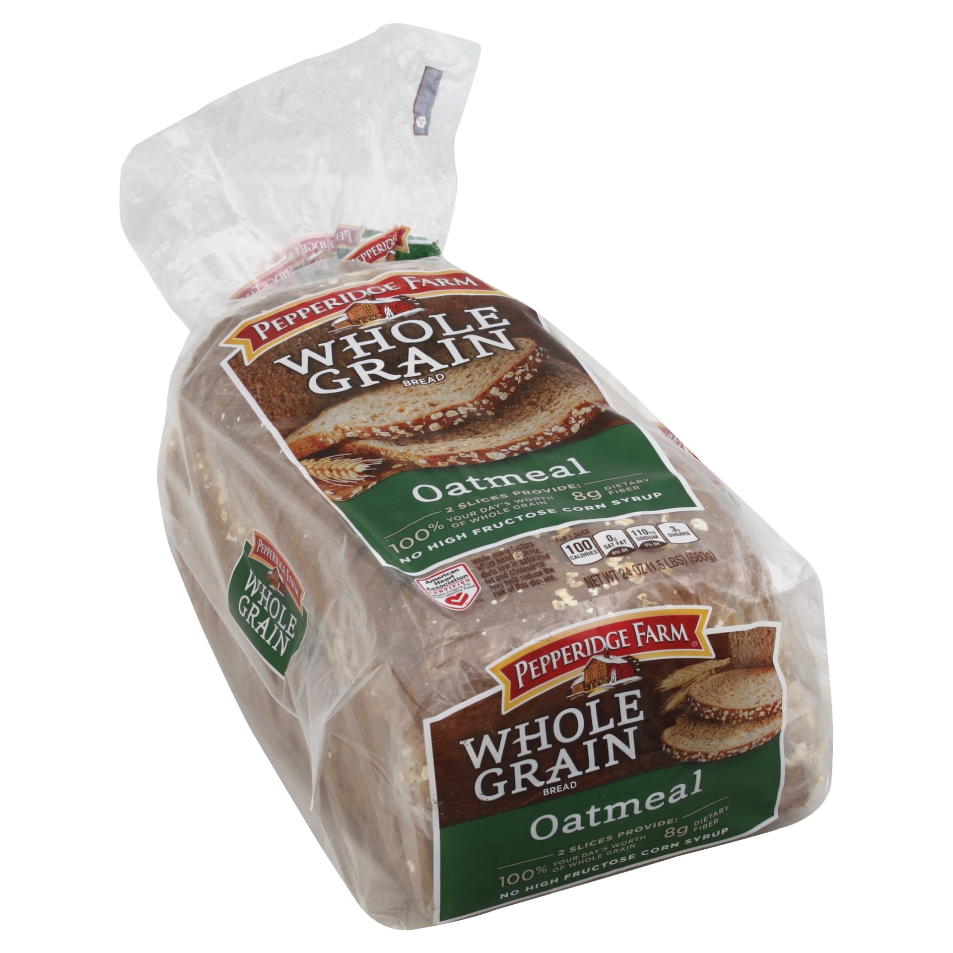 Pepperidge Farm Whole Grain Oatmeal Bread 24 oz | Shipt