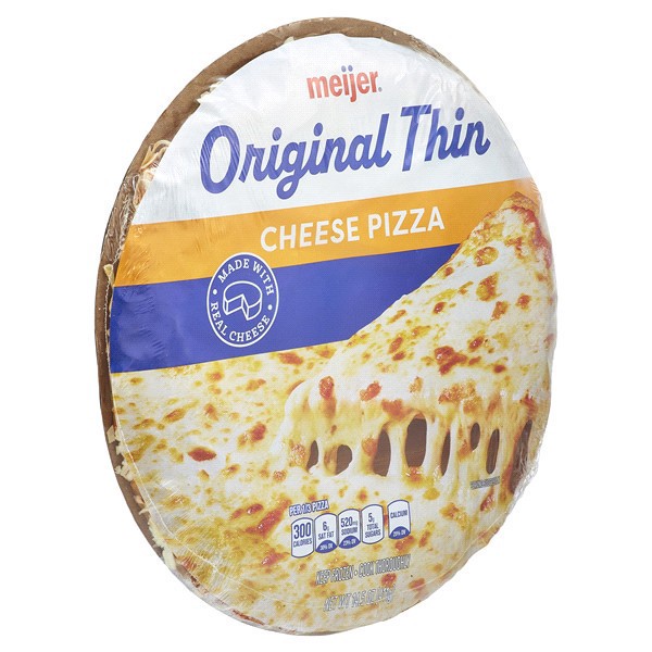 slide 18 of 29, Meijer Original Thin Cheese Pizza, 14.5 oz