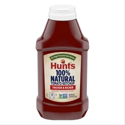 Hunt's 100% Natural Thicker & Richer Tomato Ketchup 38 oz