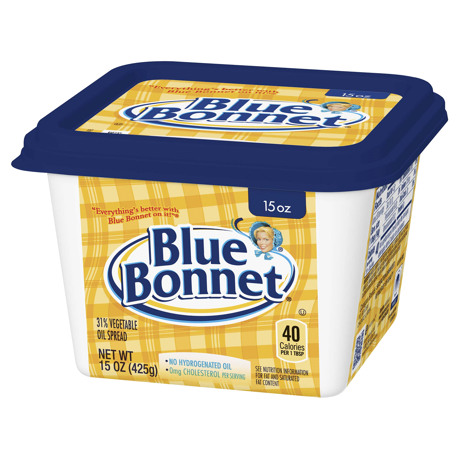 slide 2 of 4, Bluebonnet Nutrition 31% Vegetable Oil Spread 15 oz, 15 oz