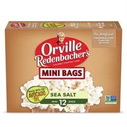 Orville Redenbacher's Sea Salt Microwave Popcorn Mini Bags 12 - 1.2 oz ea