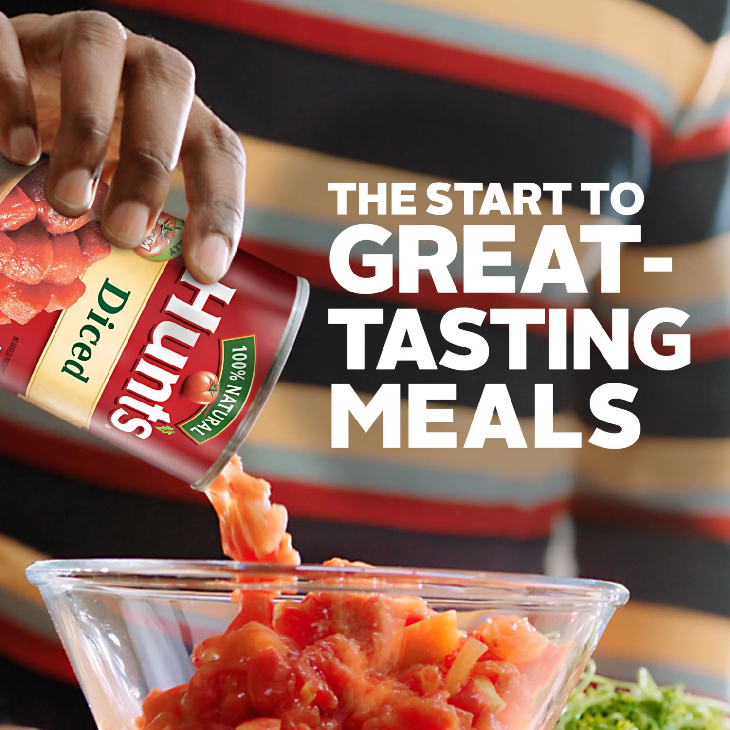 slide 4 of 4, Hunt's 100% Natural Diced Tomatoes, 4 Cans, 14.5 oz., 4 ct