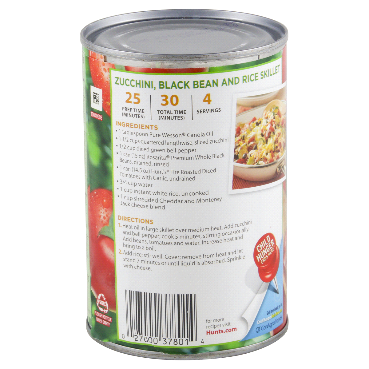 Hunt's Fire Roasted Garlic Diced Tomatoes 14.5 oz Shipt