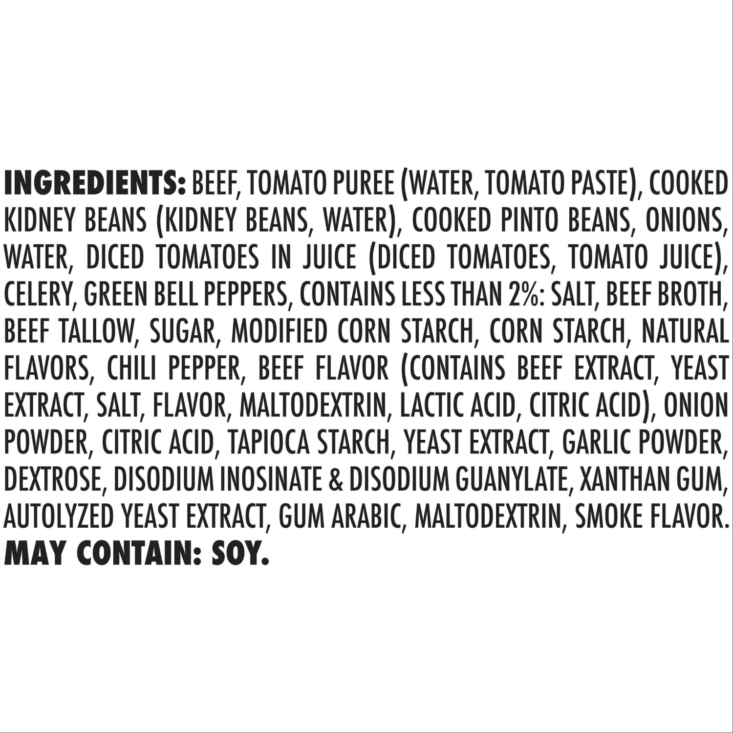 slide 3 of 4, Wendy's Chili With Beans, 29g Protein Per Serving, Canned Chili, 15 oz. Can, 15 oz