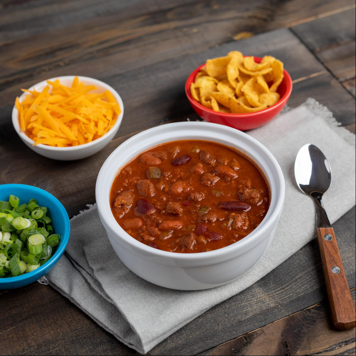 slide 4 of 4, Wendy's Chili With Beans, 29g Protein Per Serving, Canned Chili, 15 oz. Can, 15 oz
