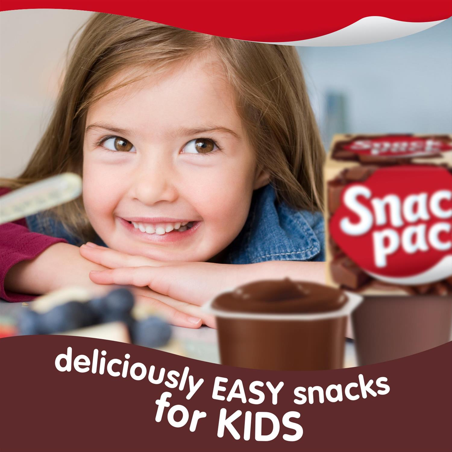 slide 5 of 5, Snack Pack Chocolate Fudge Pudding, 3.25 oz Pudding Cups, 4 Count, 12 Pack, 4 ct