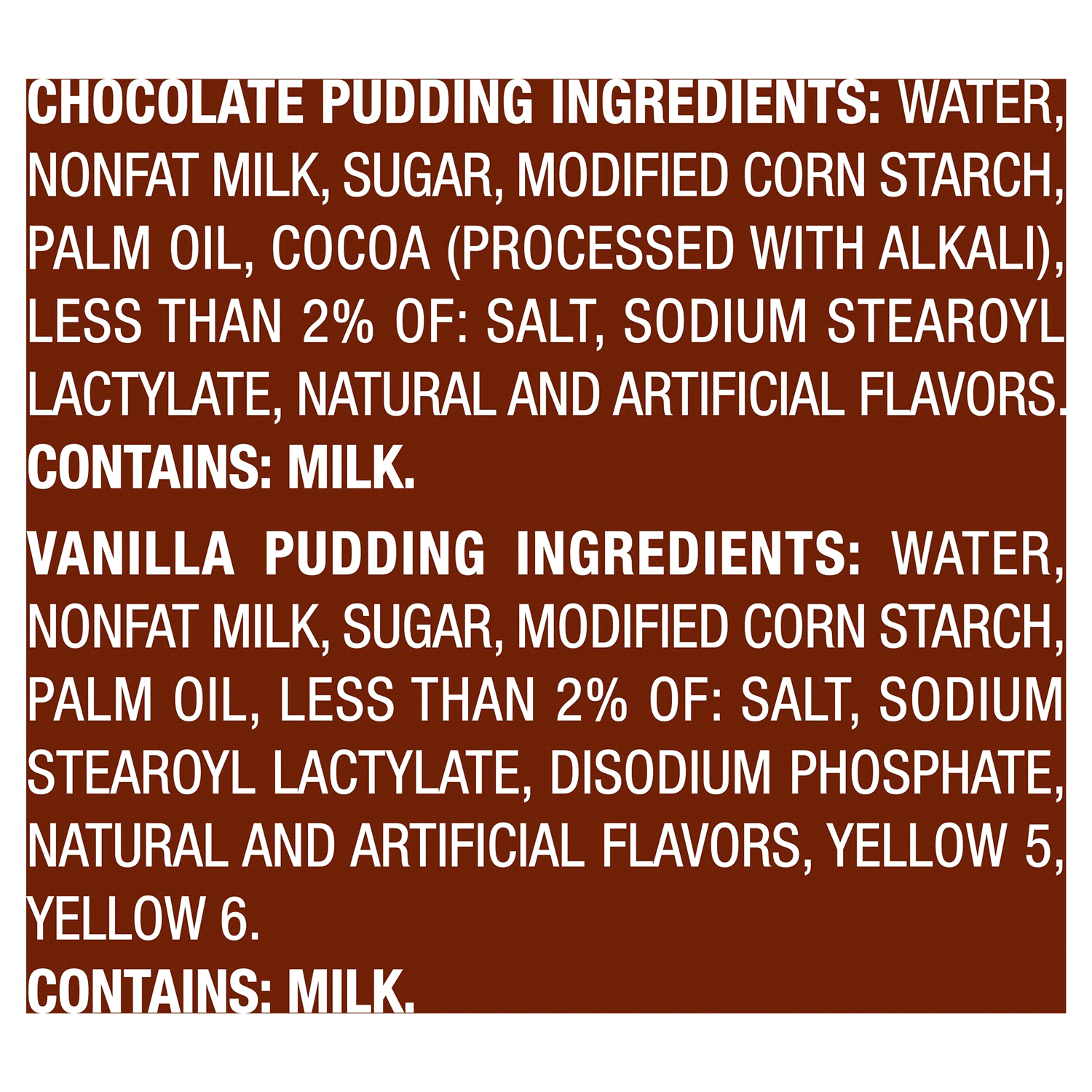 slide 4 of 4, Snack Pack Chocolate Pudding and Vanilla Pudding, 3.25 oz Pudding Cups, 12 Count Family Pack, 6 Pack, 12 ct