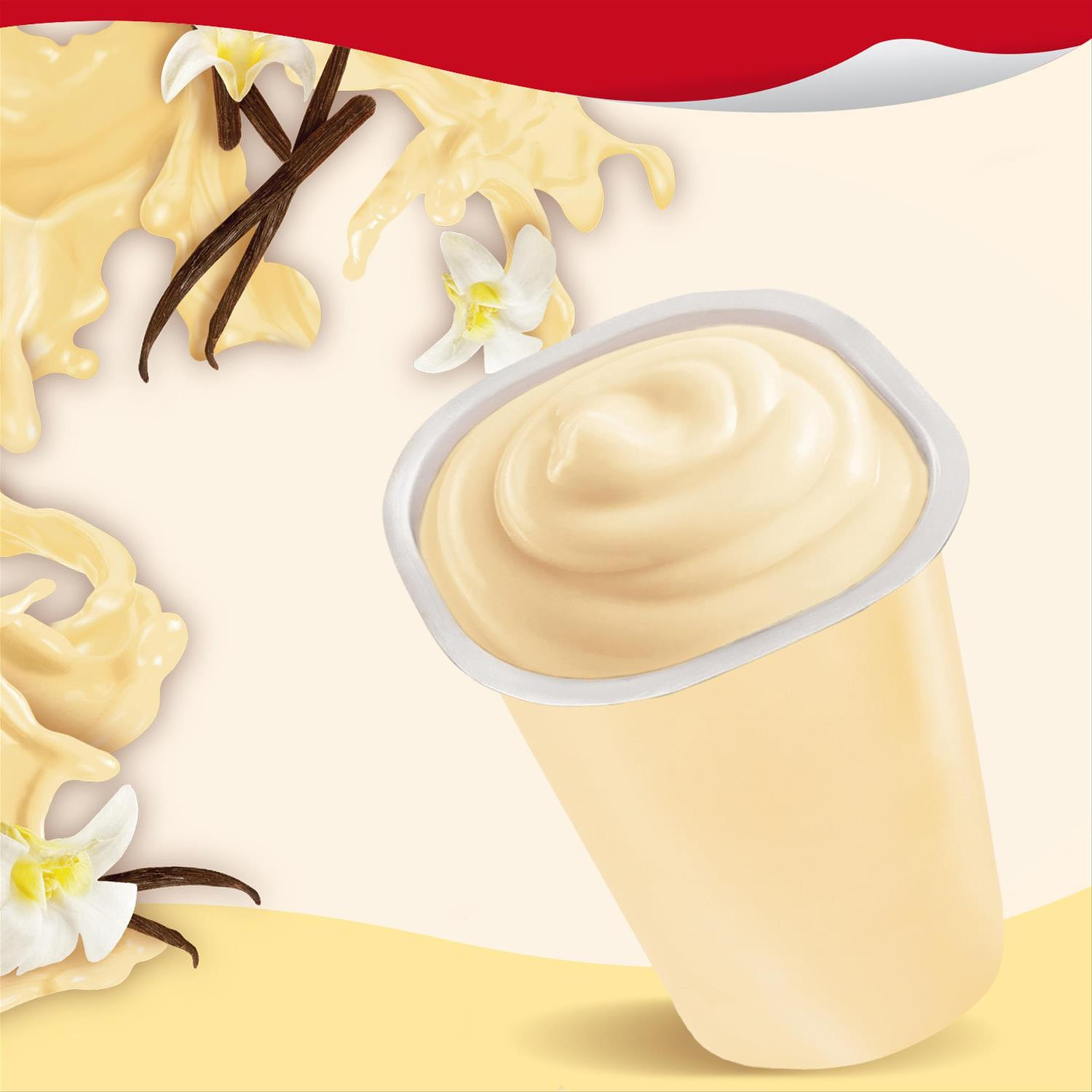 slide 5 of 5, Snack Pack Super Size Vanilla Pudding, 5.5 oz Pudding Cups, 6 Count, 6 ct