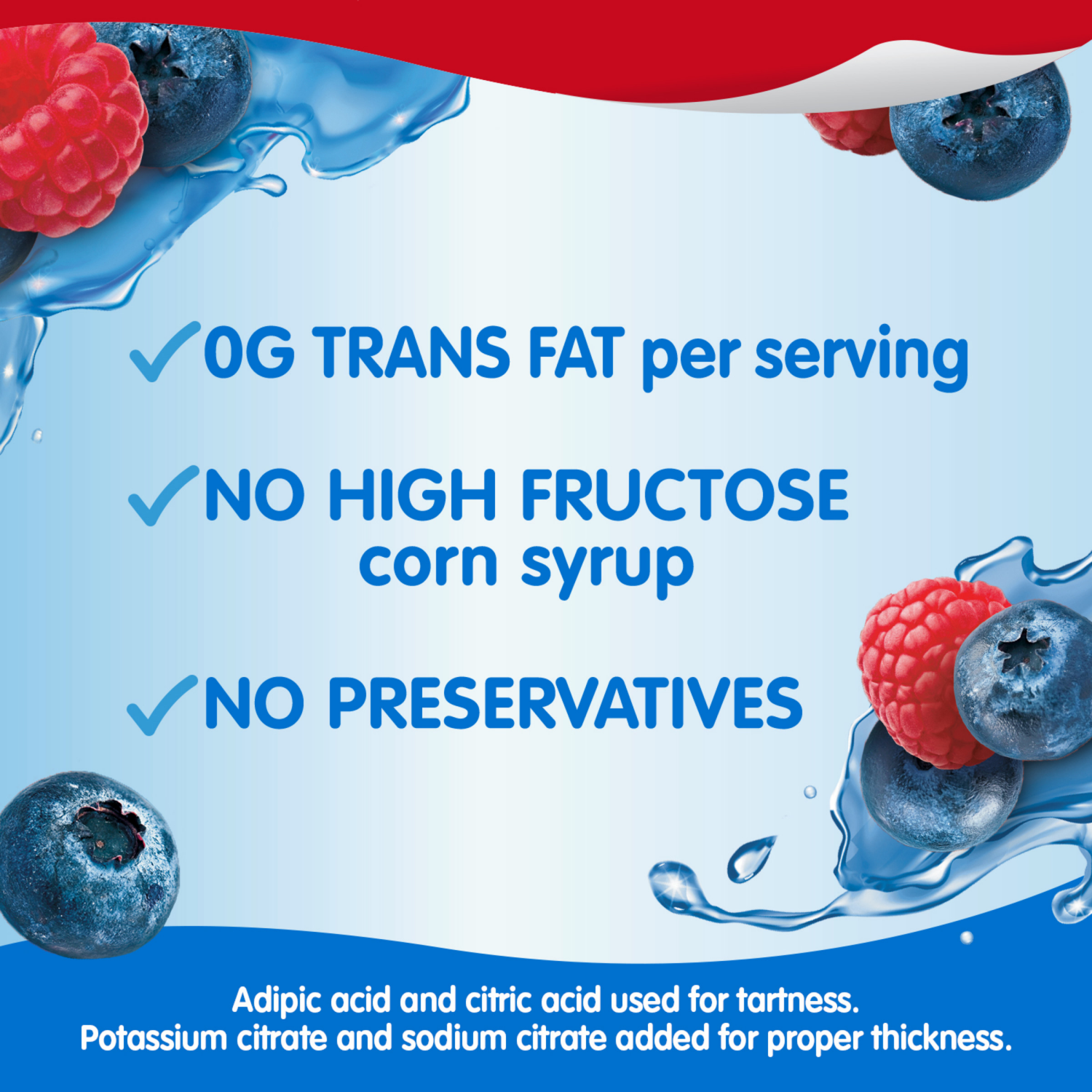 slide 4 of 8, Snack Pack Berry Blue Flavored Juicy Gels, 3.25 oz Snack Cups, 4 Count, 12 Pack, 4 ct