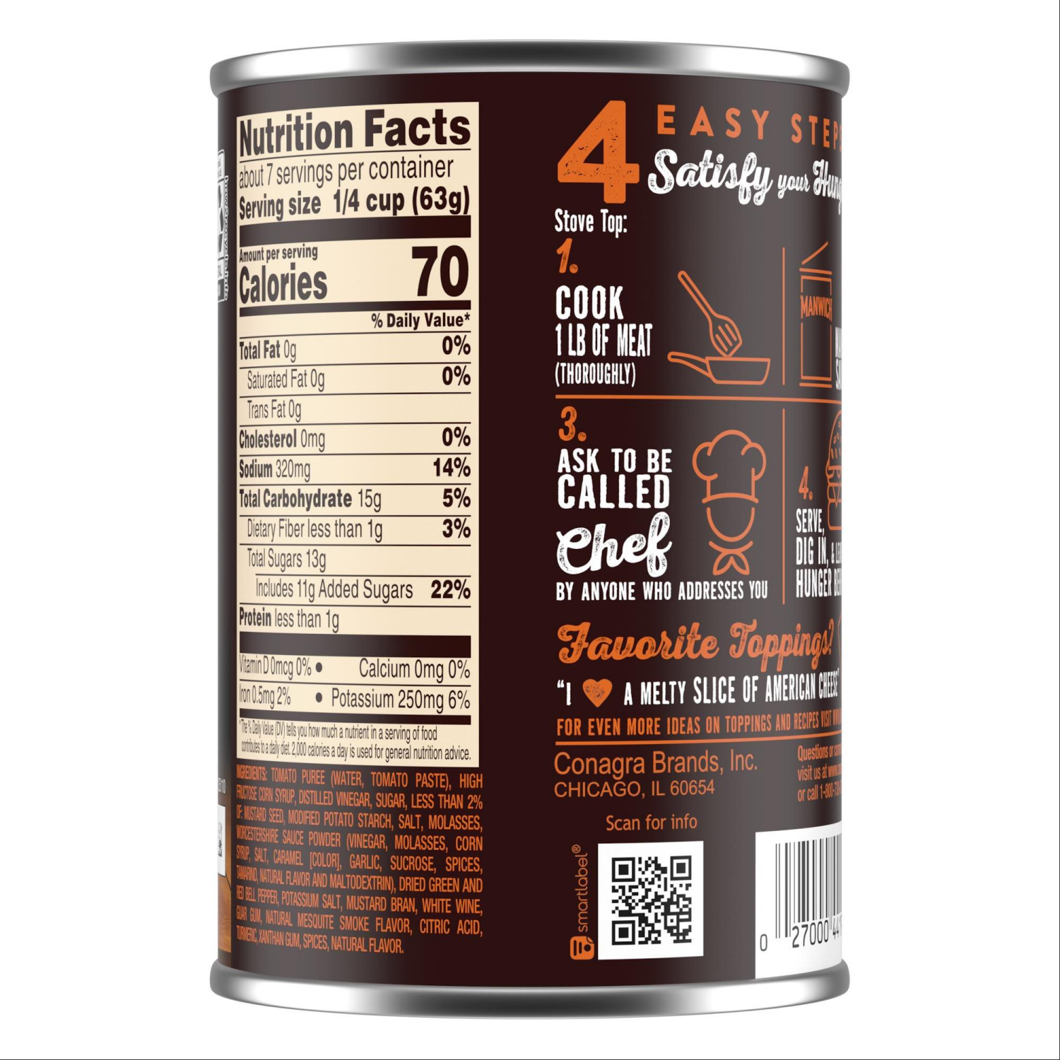 slide 2 of 4, Manwich Sloppy Joe Sauce, Bold Flavor, Canned Sauce, 16 oz., 16 oz