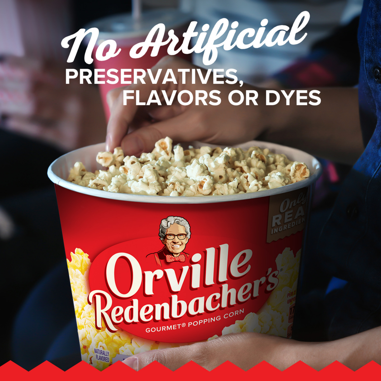 slide 2 of 5, Orville Redenbacher's Movie Theater Butter Popcorn Tub, 3.9 oz., 3.90 oz