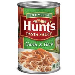Hunt's Garlic & Herb Pasta Sauce, 24 oz