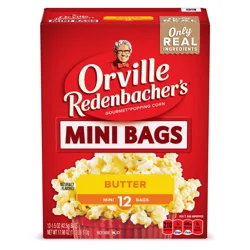 Orville Redenbacher's Snack Size Gourmet Butter Popping Corn 12 ea