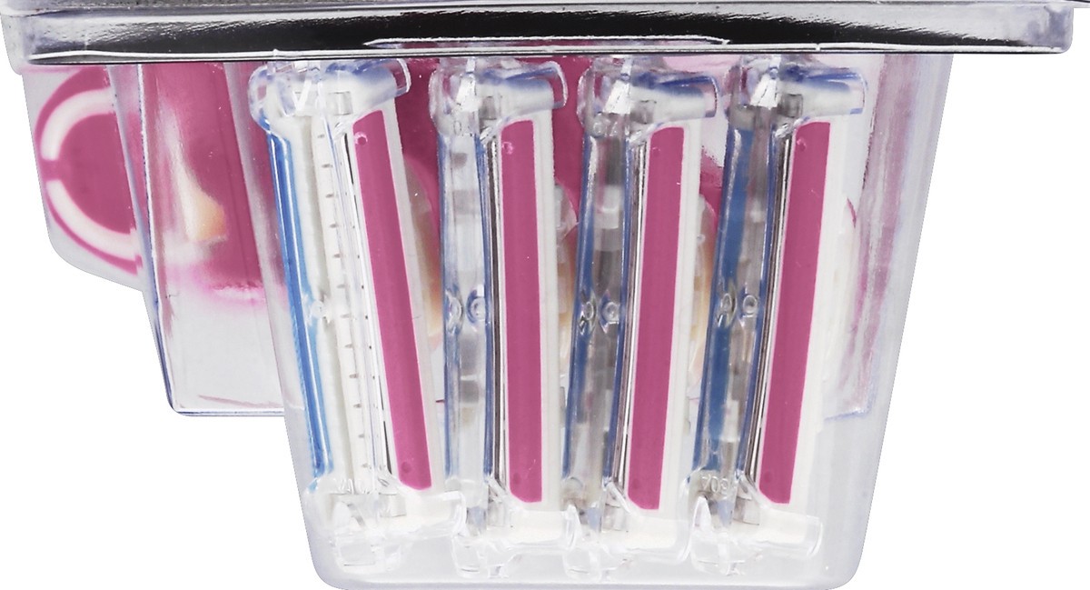 slide 2 of 6, TopCare Women's Disposable 3-Blade Razor Elise Simple, 4 ct