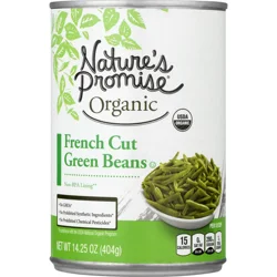 Nature's Promise Organic French Cut Green Beans