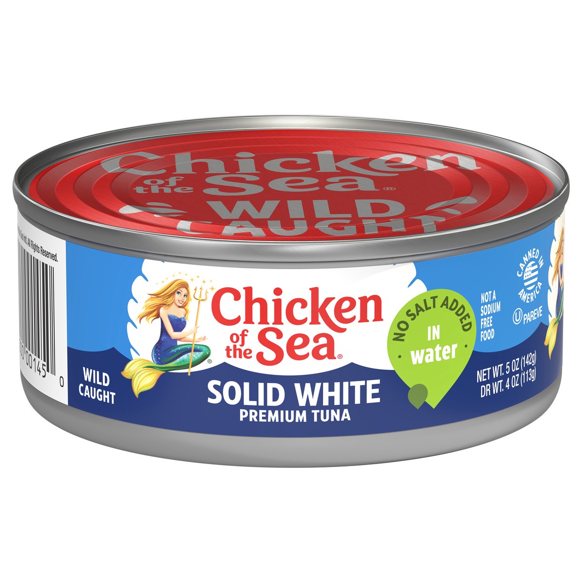 slide 1 of 7, Chicken of the Sea No Salt Added Albacore Premium Tuna in Water 5 oz, 5 oz