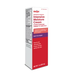 Meijer Intensive Moisture Hydrocortisone 1% Cream, 1oz