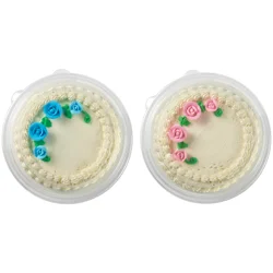 Fresh From Meijer 8" Decorated Single Layer Cake, 24 Oz Pink Or Blue