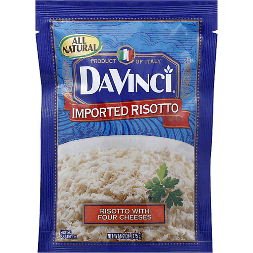 slide 1 of 1, DaVinci Risotto with Four Cheeses, 6.2 oz
