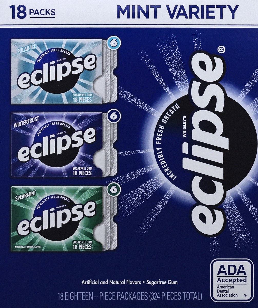 slide 2 of 12, Eclipse Gum 18 ea, 