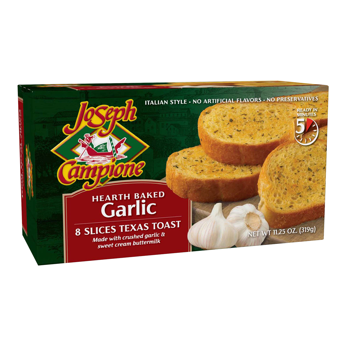 slide 1 of 1, Joseph Campione Garlic Texas Toast, 11.25 oz