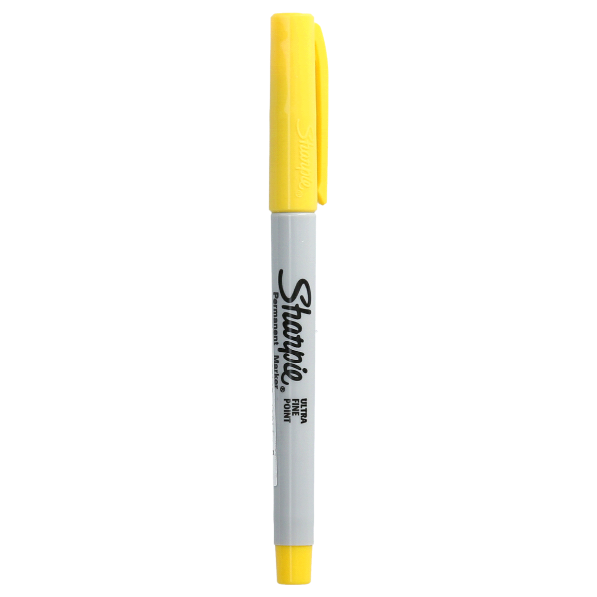 slide 1 of 1, Sharpie Pen Style Marker Ultra Fine Point Type - Yellow Ink, 1 ct