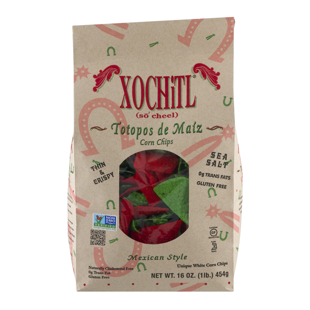 slide 1 of 1, Xochitl Mexican Style Corn Chips, 16 oz