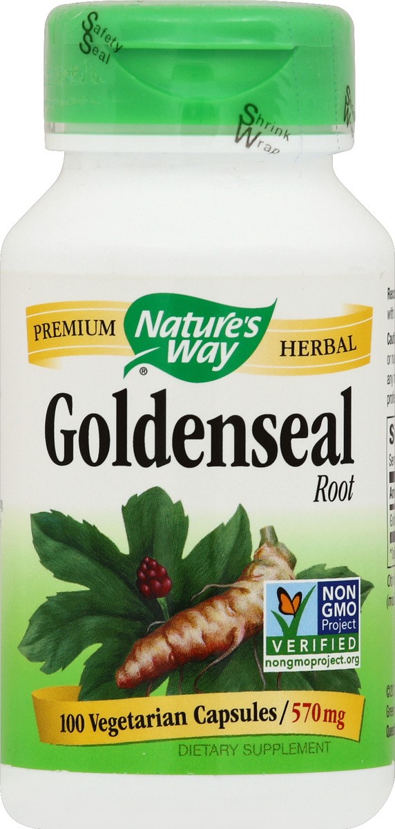 slide 2 of 2, Nature's Way Goldenseal Root, 100 ct