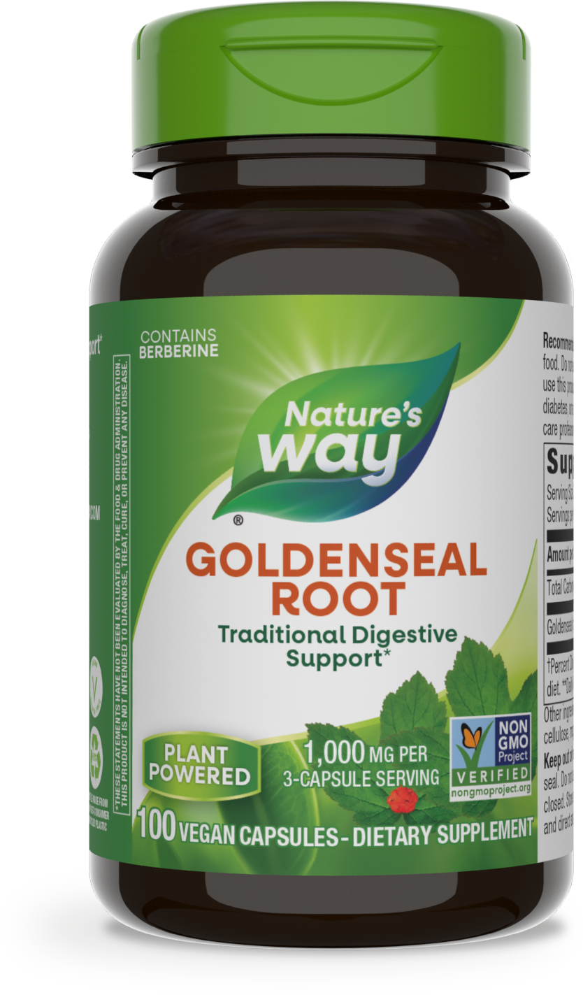 slide 1 of 2, Nature's Way Goldenseal Root, 100 ct