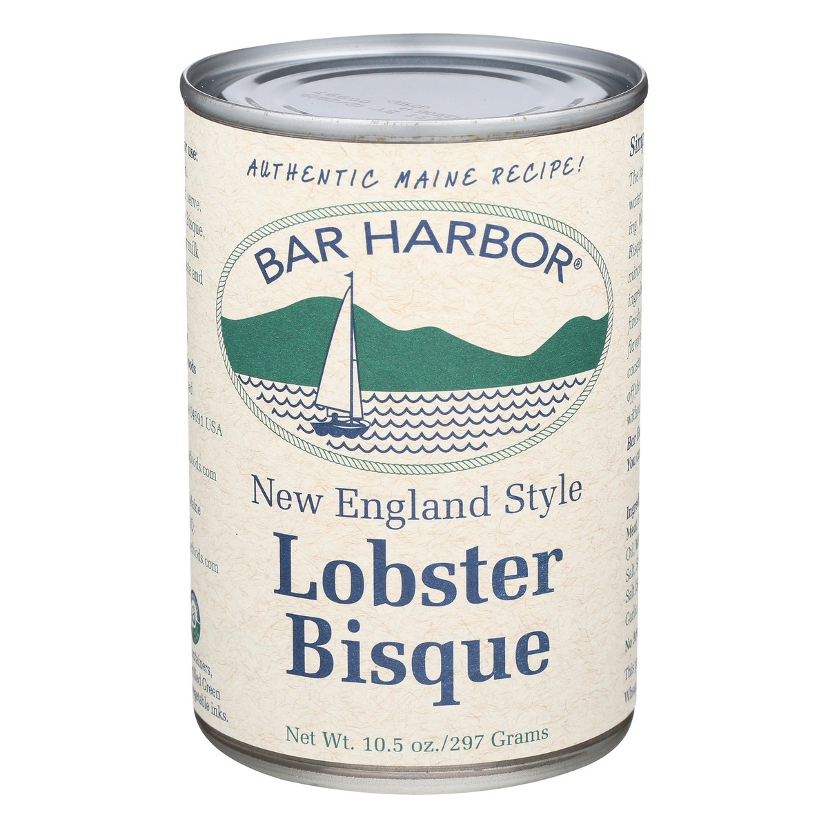 slide 1 of 10, Bar Harbor New England Lobster Bisque Soup, 10.5 oz