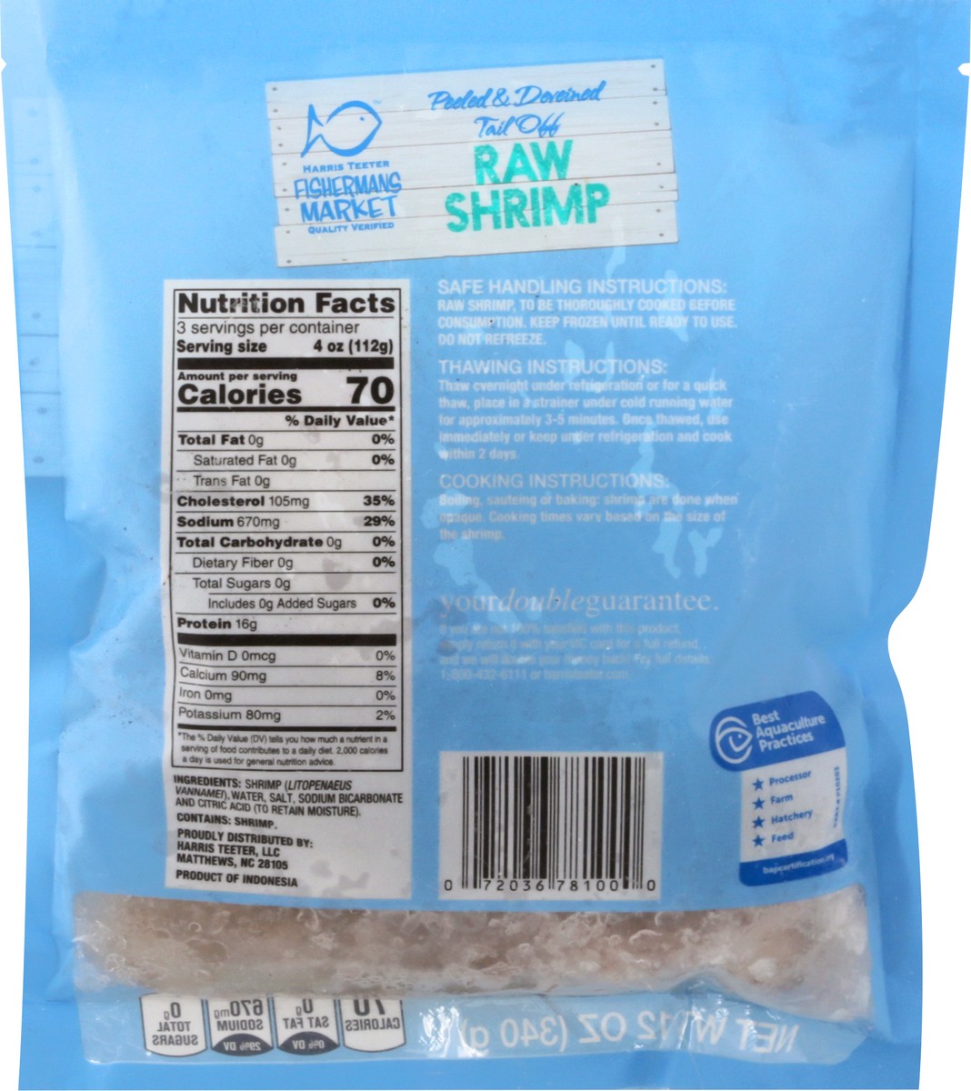 slide 2 of 9, Fisherman's Market Medium Peeled & Deveined Tail Off Raw Shrimp 12 oz, 12 oz