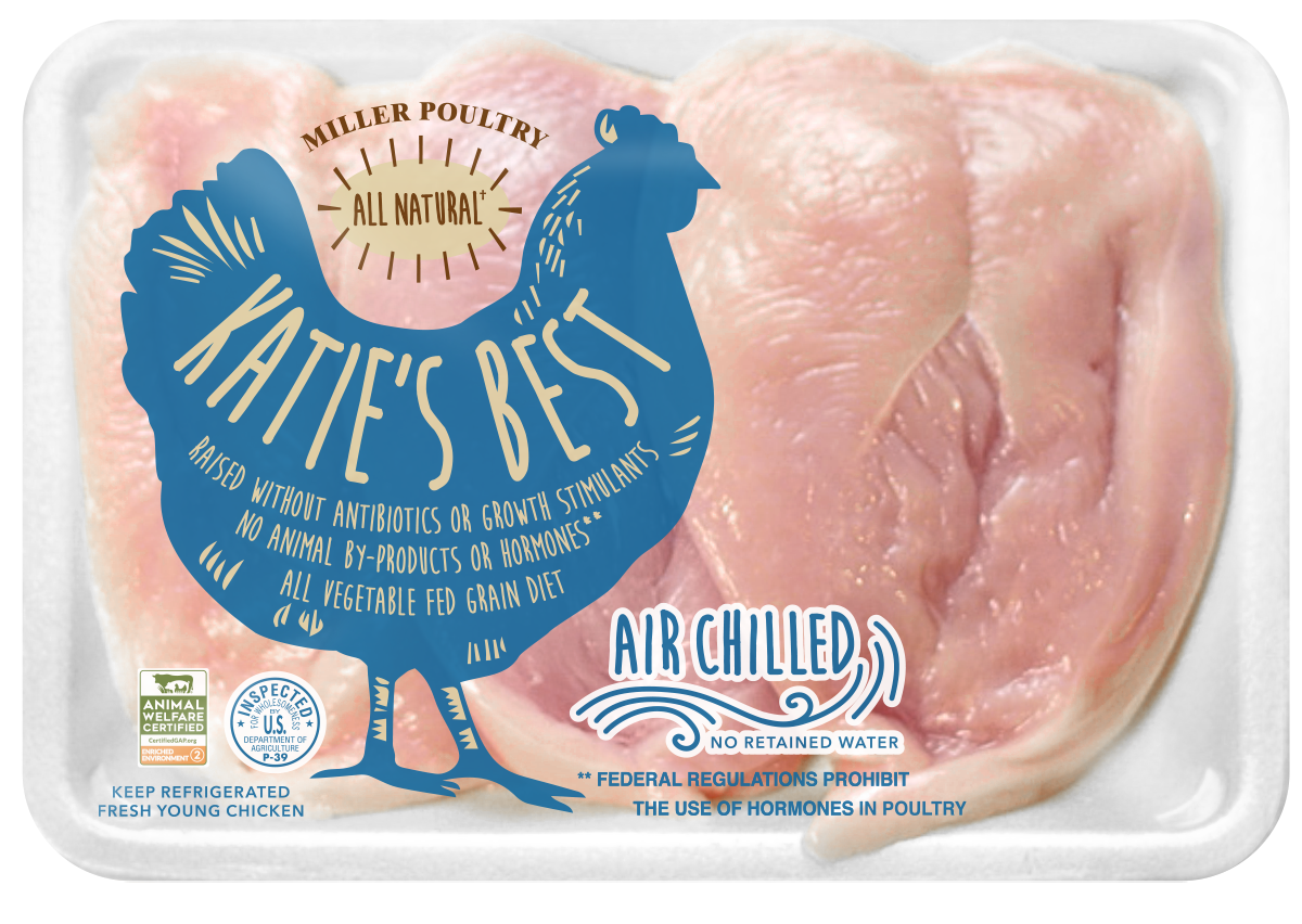 slide 1 of 13, KATIES BEST Katie's Best Thin Sliced Chicken Breast, per lb