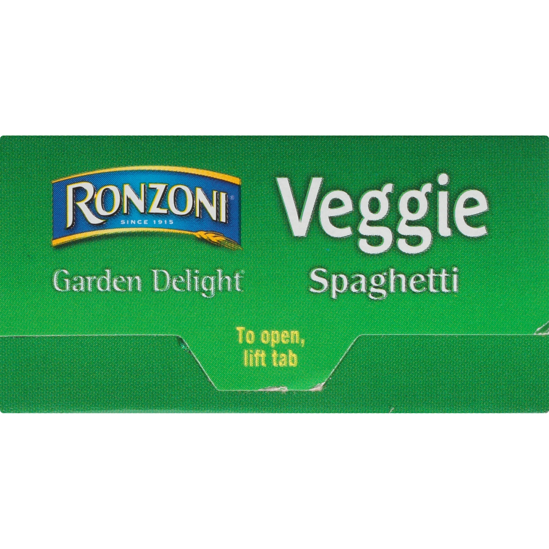 slide 5 of 8, Ronzoni Garden Delight Spaghetti Pasta, 12 oz