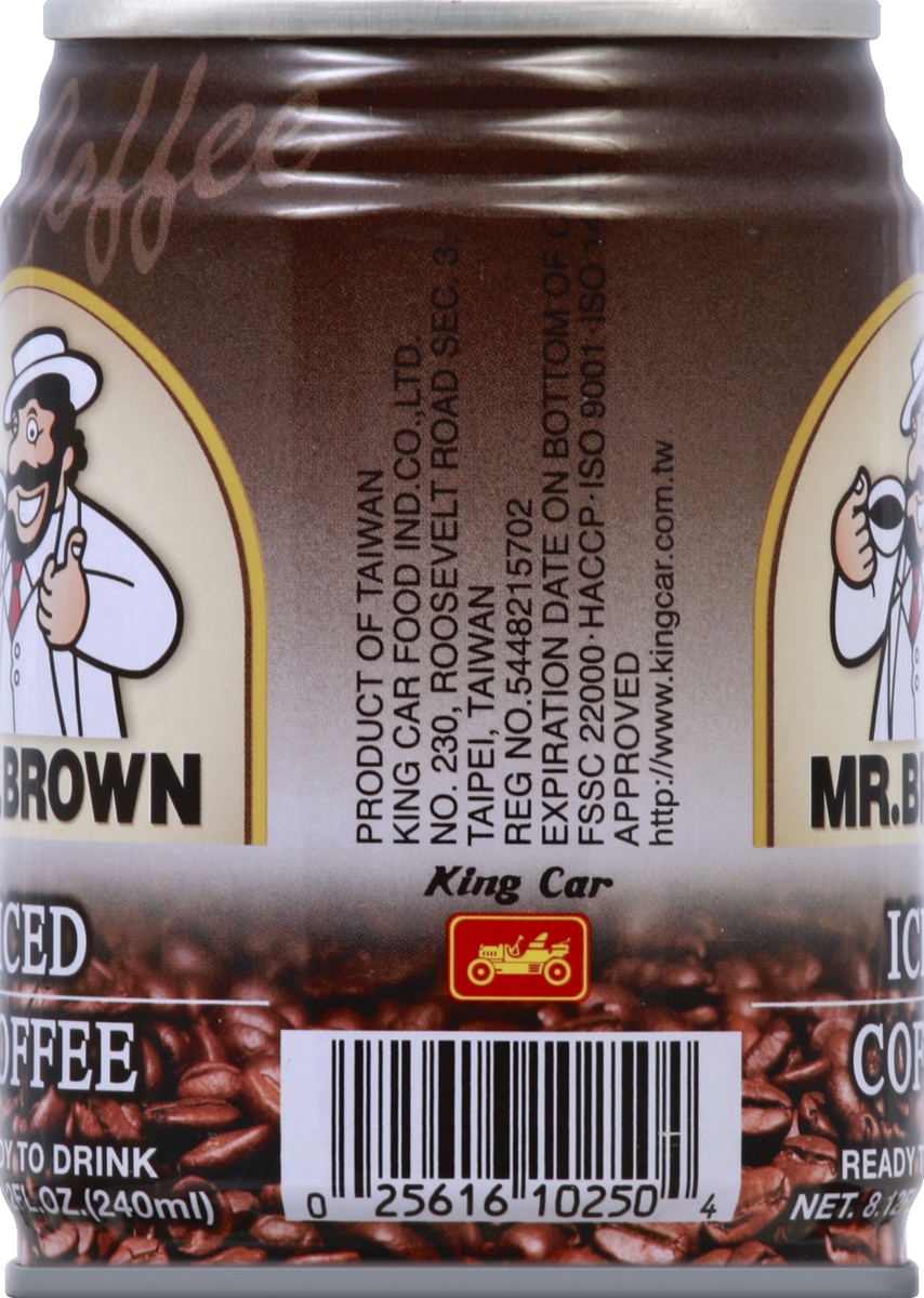 slide 5 of 7, Mr Brown Iced Coffee 8.12 oz, 8.12 oz