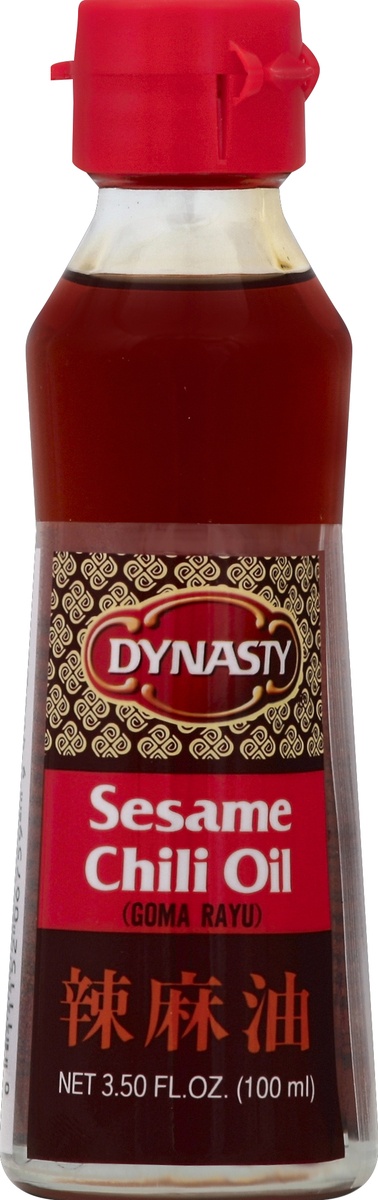 slide 2 of 2, Dynasty Sesame Chili Oil-Rayu, 3.5 fl oz